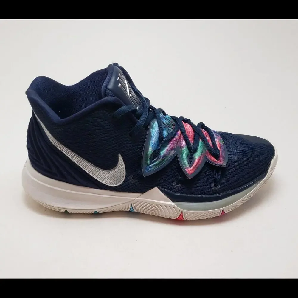 Mens Nike Kyrie 5 'Galaxy' 2018 Basketball Sneakers Shoes AO2918-900 Size 8.5‎